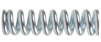 Postmoderne Postmoderne Sattelstützenfeder 55~84kg, Silber mittel