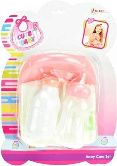 Toi-Toys Jar, Trinkflasche und Windel für Babypuppenmädchen