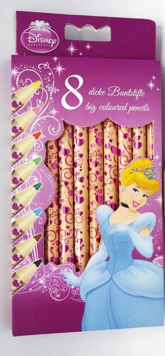 Disney Dicke Bleistifte Prinzessin