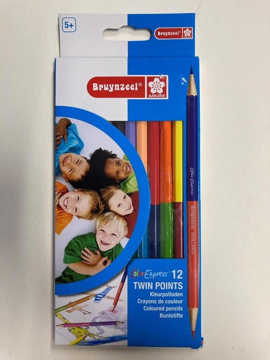 Bruynzeel Twin Points 12 Stifte 24 Farben