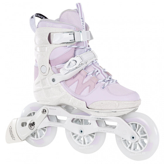 Inlineskates Phuzion Argon 110 Softboot 83A weiß rosa Größe 37