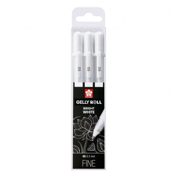 Sakura • Gelly Roll Gelstift 05 weiß 3 Stück