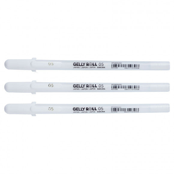 Sakura • Gelly Roll Gelstift 05 weiß 3 Stück