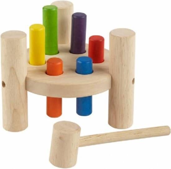 Jonotoys Primi Passi Hammerbank aus Holz