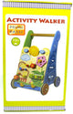 Jonotoys Primi Passi der hölzerne Babywalker mit Aktivitäten