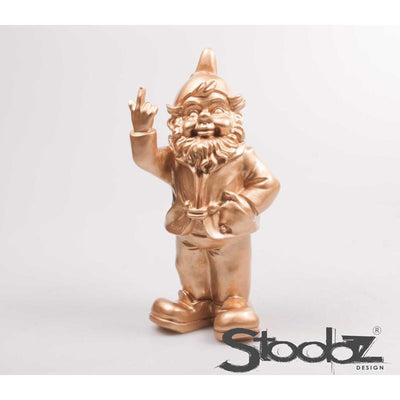 Stoobz Design Stoobz Gnom F*ck You Gold 32cm