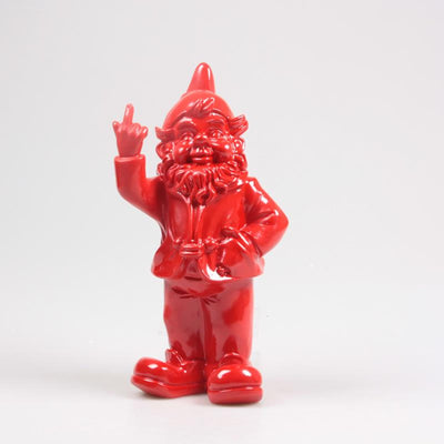 Stoobz Design Stoobz Gnom f*ck you rot 16x12x32cm