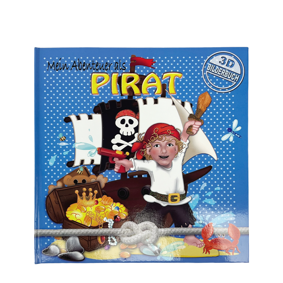 Bilderbuch 3D Pirat Deutsch