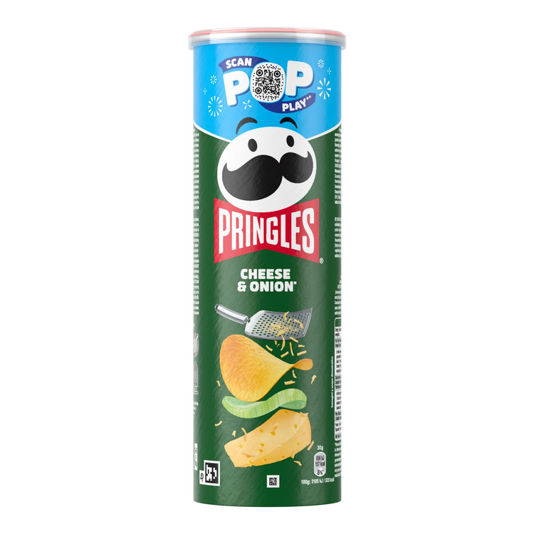 Pringles-Käsezwiebel (6x 165gr)