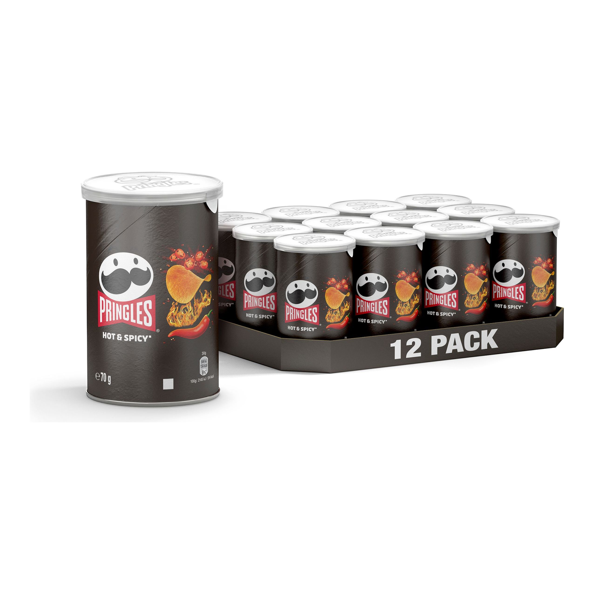 Pringles scharf scharf (12x 70gr)