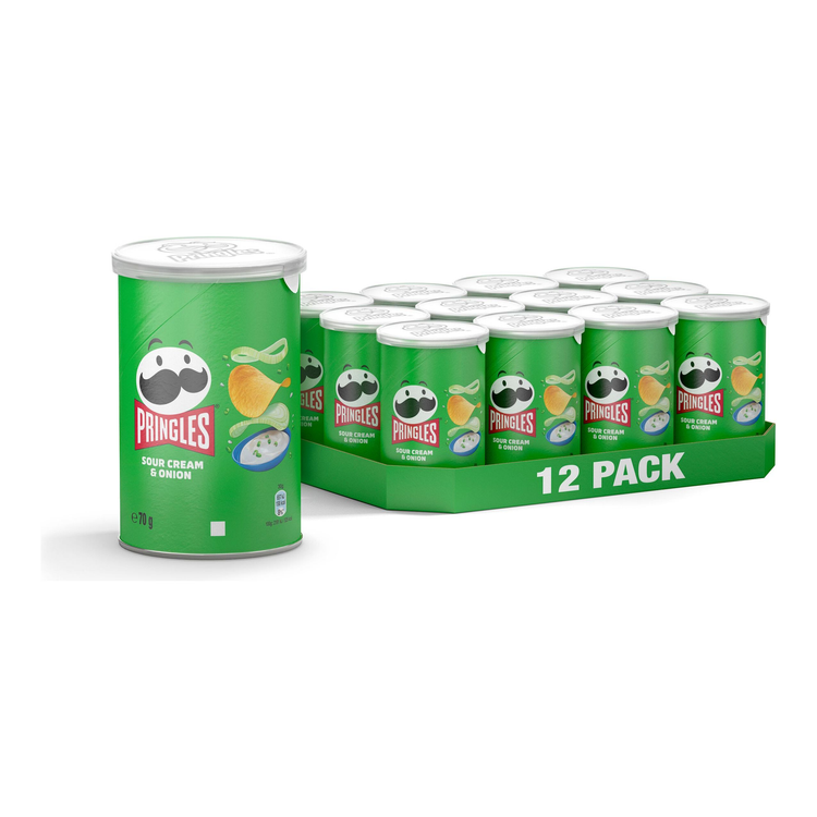 Pringles Sauerrahmzwiebeln (12x 70gr)