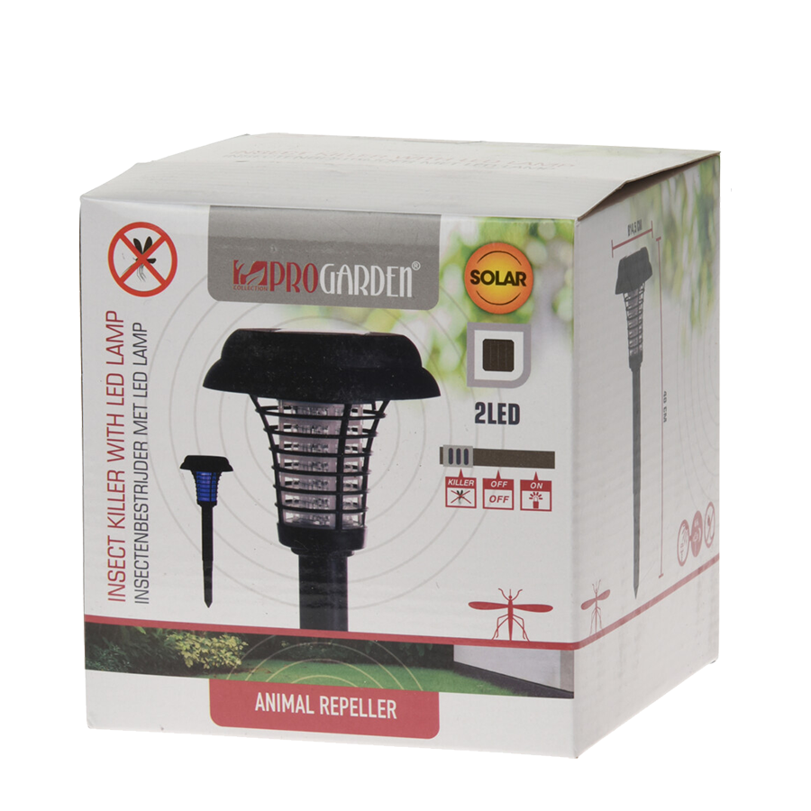 Profi-Garten-Insektenvertreiber mit Lampe 40,5 cm