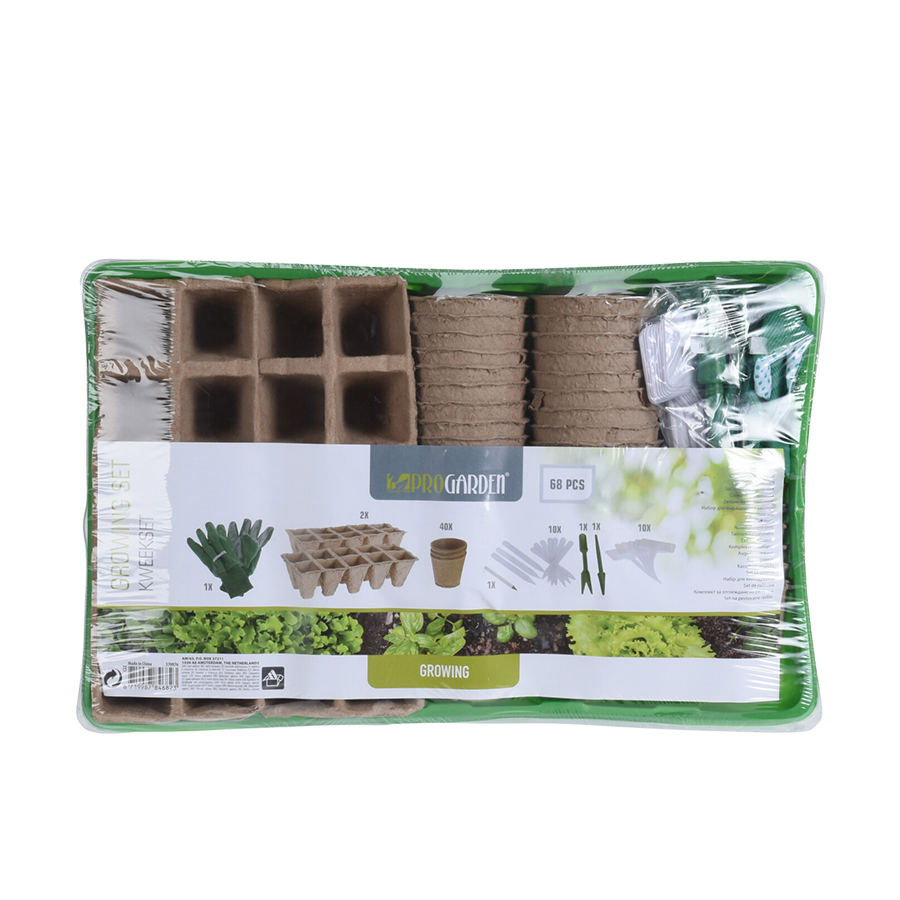Profi-Gartenanbauset 68-teilig