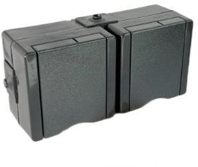Proaqa kopp swd Aufputzsteckdose RA doppelt horizontal – 4628420