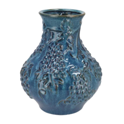 Daan Bugholzvase traubenblau 27 cm | 4 Stück