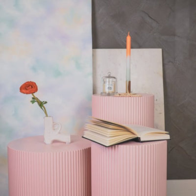 Housevitamin Vase creme 12 cm | 6 Stück