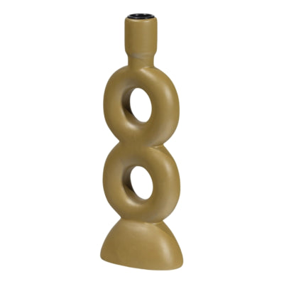 Bepurehome Kerzenständer Lücke grün 27 cm | 8 Stück