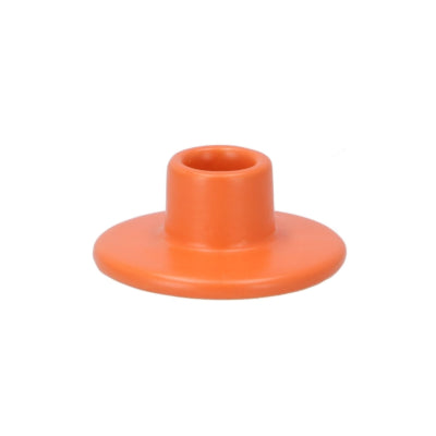 Daan Bugholz Kerzenständer St. Tropez Krone orange 7 cm | 24 Stück