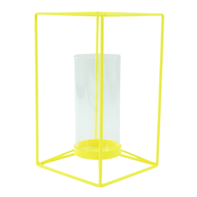 Housevitamin Laterne gelb 25 cm | 6 Stück