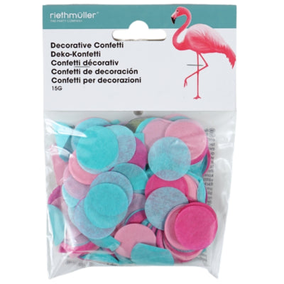 Amscan Konfetti Flamingo 15 gr | 48 Stück