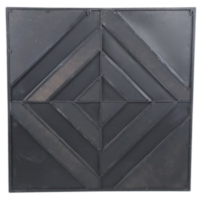Ptmd Wandpaneel Mixa schwarz 120 x 120 cm | 2 Stk