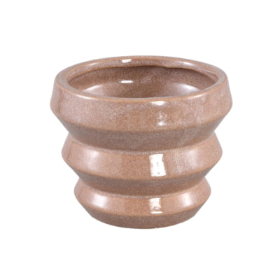 Ptmd Blumentopf Tims braun 11,5 cm | 18 Stück