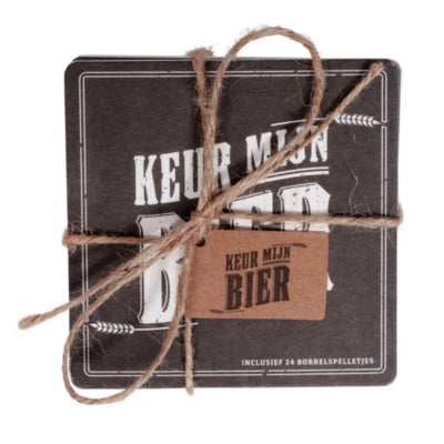Senza Bierdeckel 9,5 x 9,5 cm 20er Set | 12 Stück