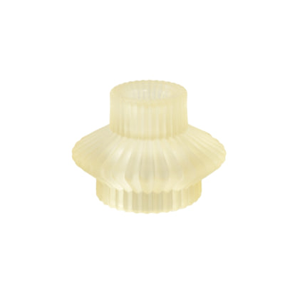 Ptmd Kerzenhalter Milandi Duo mattbeige 6 cm | 12 Stück