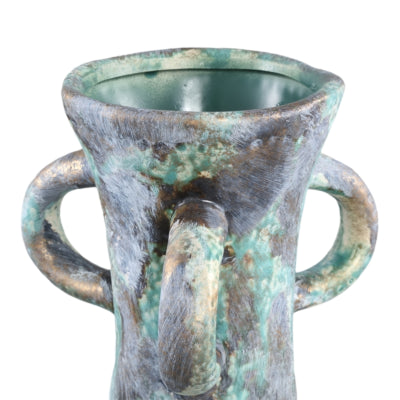 Ptmd Vase Ayaz Türkis 25,5 cm | 6 Stück