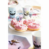 Folat Halloween-Partykerzen Pastell 8 cm 6er-Set | 24 Stück