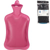 Relaxdays Wärmflasche rosa 2 l | 6 Stück