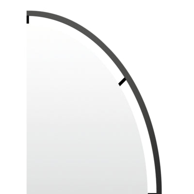 Len-fra Wandspiegel Salem schwarz 80 cm | 2 Stk