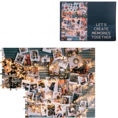Senza Puzzle Erinnerungen 50 x 70 cm 1000 Teile | 6 Stück