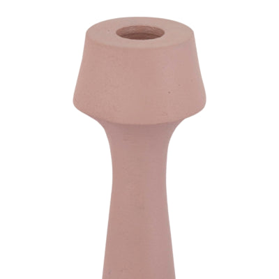 Ptmd Kerzenständer Dieu altrosa 36,5 cm | 4 Stück