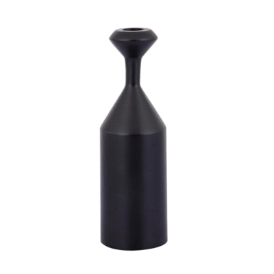 Ptmd Kerzenständer Yanou's Aluminium schwarz 23 cm | 6 Stück