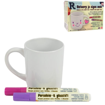 Raphaëllo gestalten Sie Ihren eigenen Becher 200 ml 3er-Set | 8 Stück