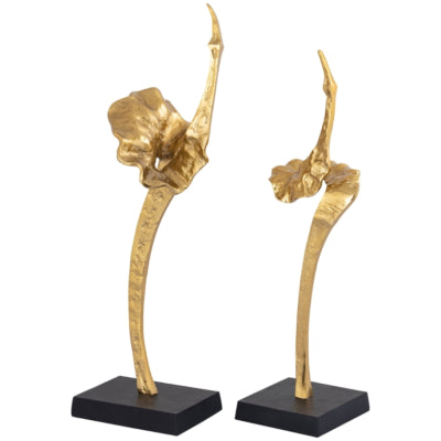 Yobie PTMD Statue Schwan Aluminium 60 cm | 2 Stk