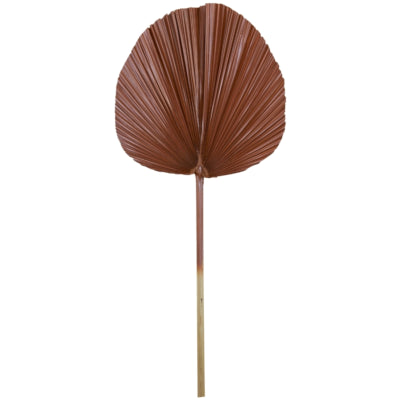 Helles lebendes Blatt Plantae braun 87 cm | 12 Stück