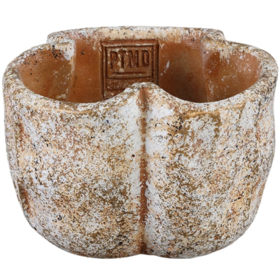 Ptmd Blumentopf Roddie Creme 22 cm | 4 Stück