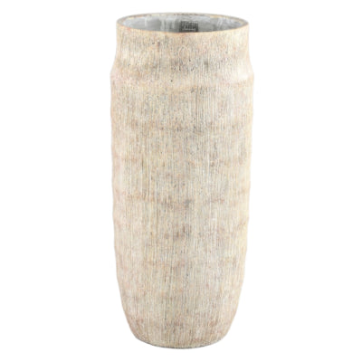 Ptmd Blumentopf Sary hoch l Creme 55 cm | 2 Stk