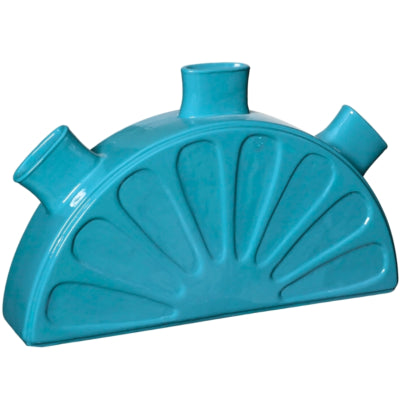 Vase limonenblau 28 cm | 8 Stück