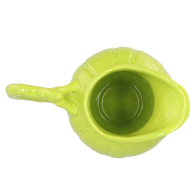 Daan gebogene Vase „Can You Feel It Green“ 20 cm | 4 Stück