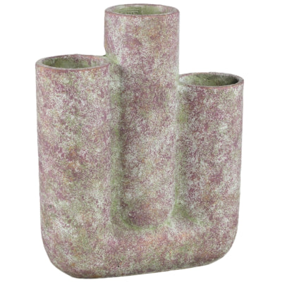 Ptmd Vase Rohre lila 35 cm | 4 Stück