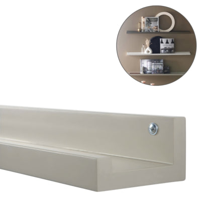 Woood Wandregal Studio Antikbeige 120 cm | 4 Stück