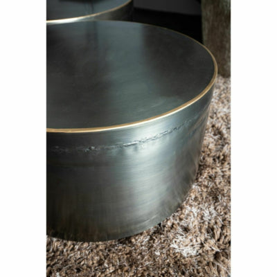 Ptmd Beistelltisch Georgy Metall 80 cm 2er Set