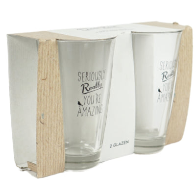 Dutch Rose Longdrinkgläser 330 ml 2er-Set | 8 Stück