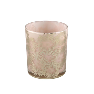 Ptmd Teelichthalter Bodey goldfarben beige m 10 cm | 12 Stück