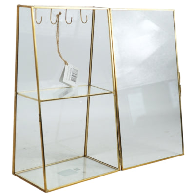 Housevitamin Schmuckschrank goldfarben 31 cm | 6 Stück