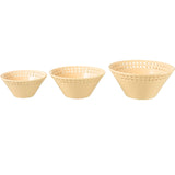 J-Line Schüssel Pfirsich 20 cm 3er-Set | 6 Stück - afbeelding 2