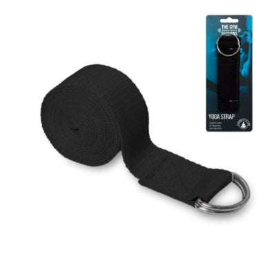 Der Gym Sessions Yogagürtel schwarz 175 cm | 24 Stück